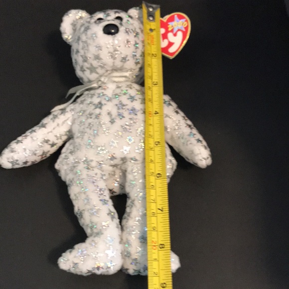 TY THE BEGINNING BEANIE BEAR WITH TAG - Picture 6 of 6